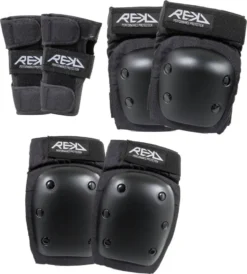 Heavy Duty Beschermingsset 3-Pack -Wintersport Winkel rekd heavy duty skate pads 3 pack md 1